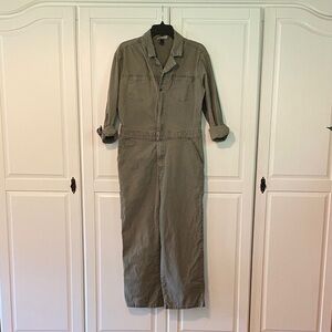 Universal Thread Khaki Utility Jumpsuit